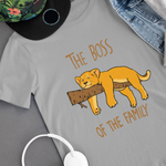 The Boss Of The Family - Kids T-shirt