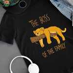 The Boss Of The Family - Kids T-shirt