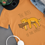 The Boss Of The Family - Kids T-shirt