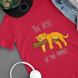 The Boss Of The Family - Kids T-shirt